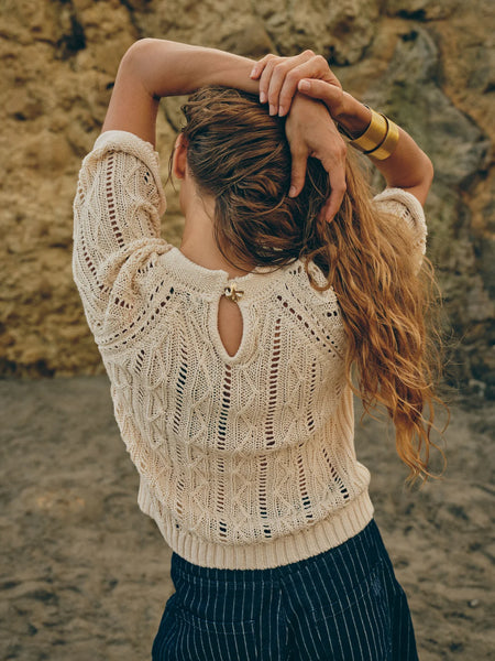 Heyanno Delight Knit, Ecru