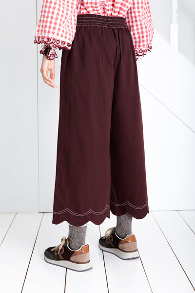 Bonté Aide Cropped Trousers, Chocolate