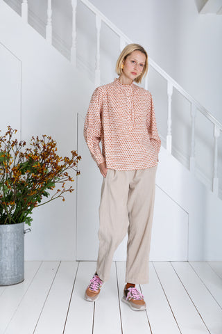 Bonté Anais Blouse, Cinnamon Blush