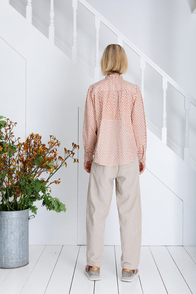 Bonté Anais Blouse, Cinnamon Blush