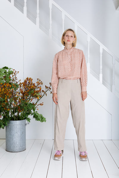 Bonté Anais Blouse, Cinnamon Blush