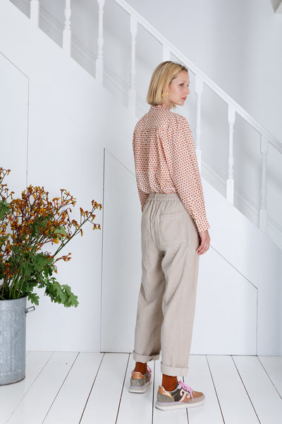 Bonté Anais Blouse, Cinnamon Blush