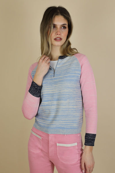NO2MORO Alonso Knit, Multicolour - Flax In Bloom