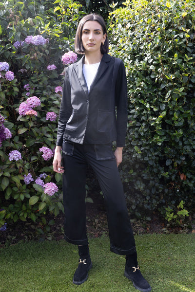 NO2MORO Hera Cropped Trousers, Black