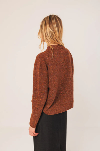 Indi and Cold Button Knit, Turmeric