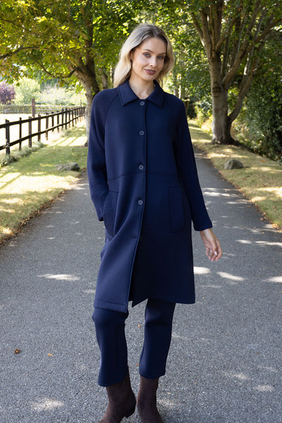 NO2MORO Bowie Coat, Navy