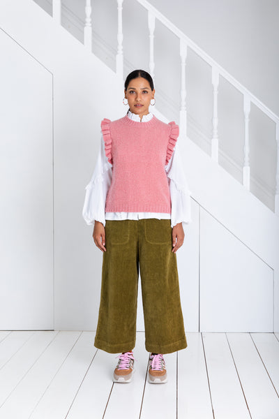 Bonté Claude Sleeveless Knit, Rose