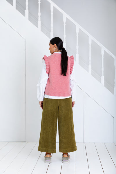 Bonté Claude Sleeveless Knit, Rose