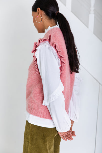 Bonté Claude Sleeveless Knit, Rose