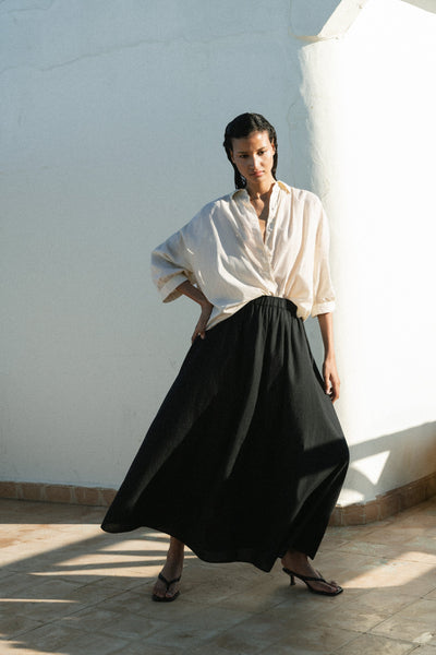 Knit-Ted Cato Skirt, Black