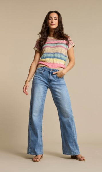 Red Button Claudette Jeans, Light Blue, 33" leg