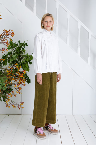 Bonté Delice Blouse, Winter White