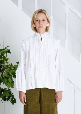Bonté Delice Blouse, Winter White