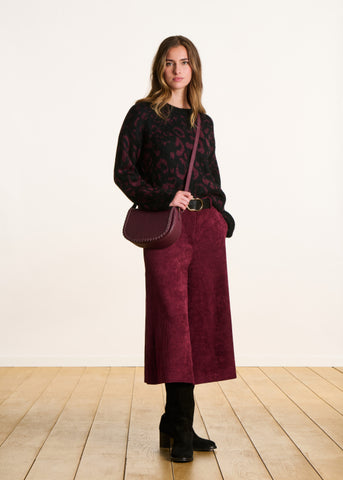 La Fee Maraboutee Eda Corduroy Culottes, Myrtle