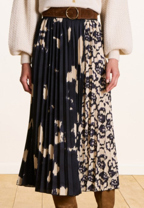 La Fee Maraboutee Ena Skirt, Stormy/Champagne