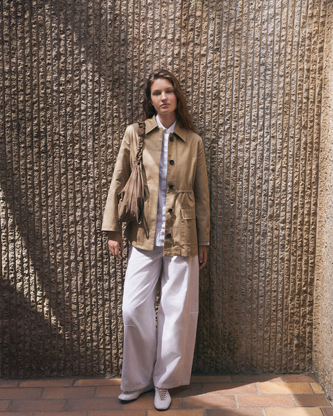 Yerse Tilda Barrel Jeans, White