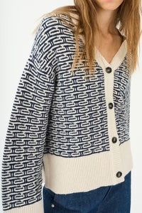 Pieszak Talia Cardigan, Midnight Navy