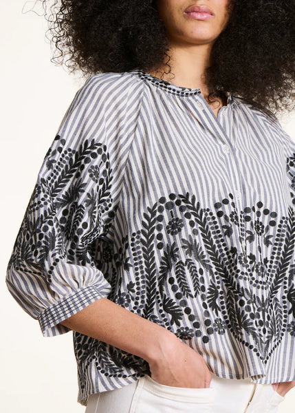 La Fée Maraboutée Felvia Blouse, Black