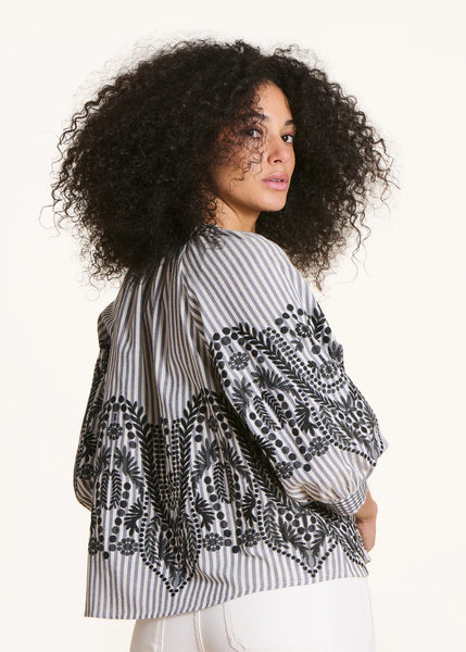 La Fée Maraboutée Felvia Blouse, Black
