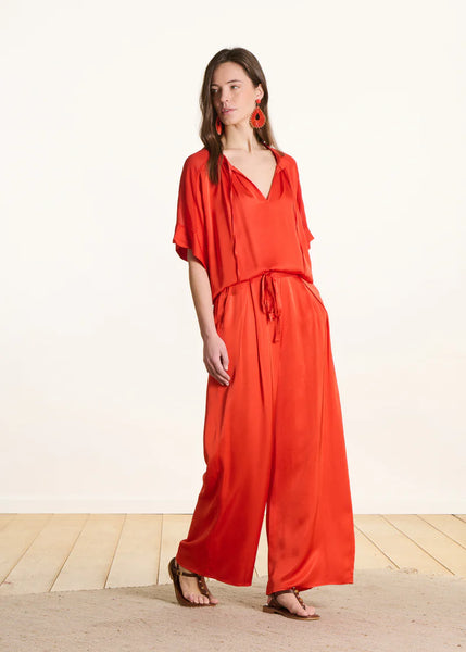 La Fée Maraboutée Ferouz Trousers, Jasper Red