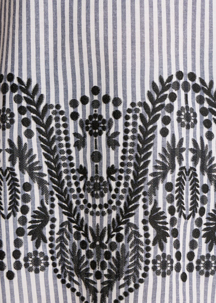 La Fée Maraboutée Daia Dress, Black/White