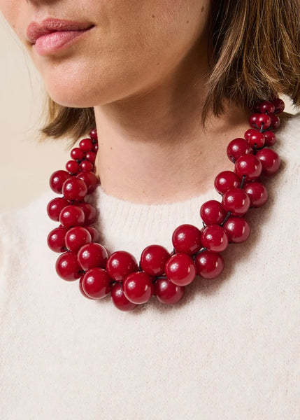 La Fee Maraboutee Grutar Necklace, Fox Red