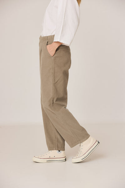 Indi and Cold Corduroy Trousers, Taupe