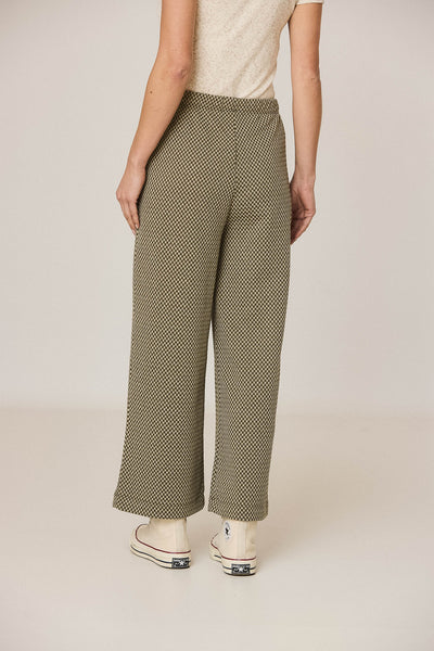 Indi and Cold James Cropped Trousers, Chocolate