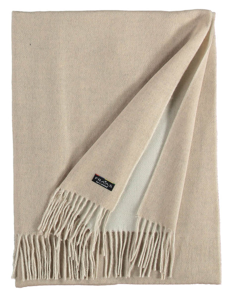 Fraas Two Tone Scarf, Neutrals