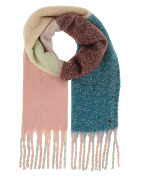 Fraas Large Scarf, Pink and Blue