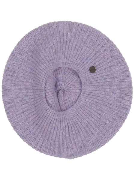 Fraas Sustainability Edition - Knitted beret, Violet