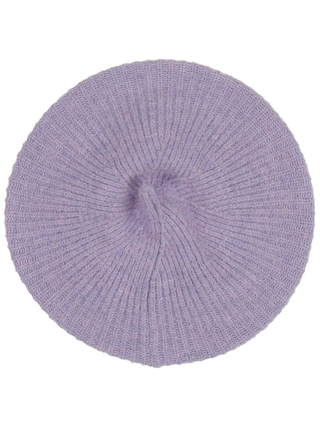 Fraas Sustainability Edition - Knitted beret, Violet