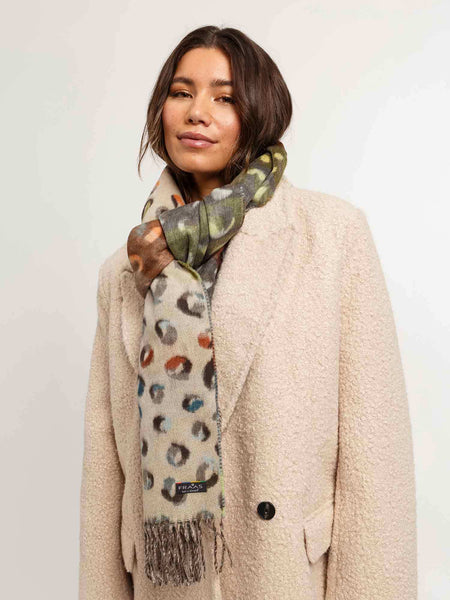 Fraas Double Face Leo Scarf,