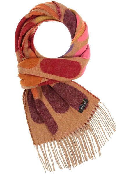Fraas Cashmink Scarf, Oval Pattern Rabbit