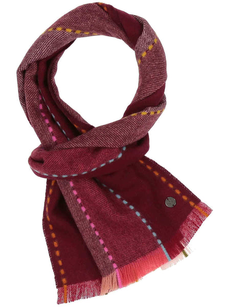 Fraas Wool Scarf,  Burgundy