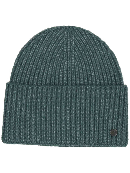 Fraas Rib Knit Beanie Hat, Crystal Teal