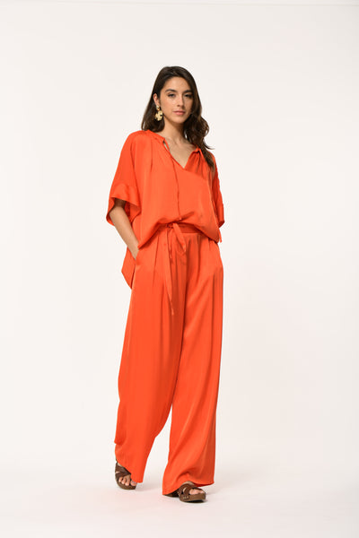 La Fée Maraboutée Ferouz Trousers, Jasper Red