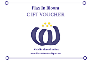 Flax In Bloom Gift Card