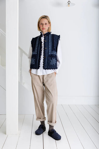 Bonté Gwen Gilet, Dark Denim