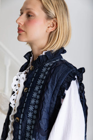 Bonté Gwen Gilet, Dark Denim