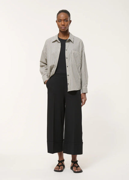 Humility Sophio 7/8 Jersey Trousers, Black
