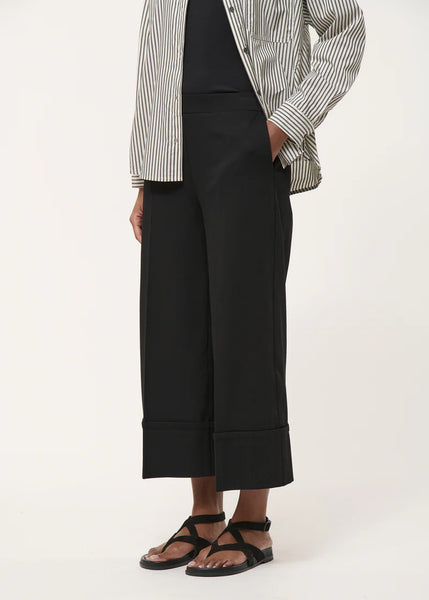 Humility Sophio 7/8 Jersey Trousers, Black