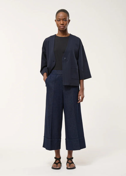 Humility Sophio 7/8 Trousers, Dark Denim