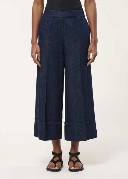 Humility Sophio 7/8 Trousers, Dark Denim