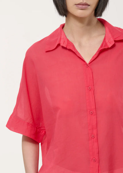 Humility Likita Blouse, Vermillion
