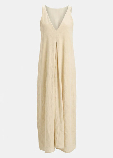 Humility Lacenza Linen Dress, Cream