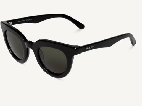 MR.BOHO Hayes Sunglasses, Black