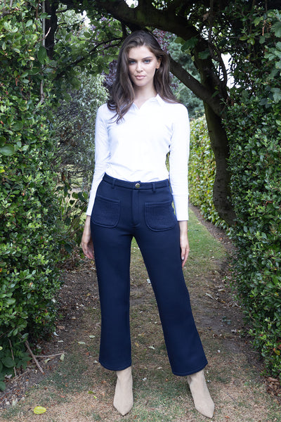 NO2MORO Hendrix Trousers, Navy