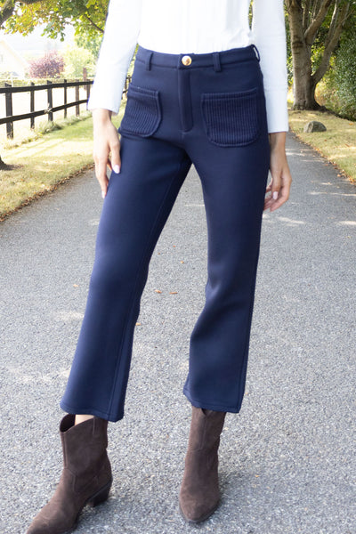 NO2MORO Hendrix Trousers, Navy