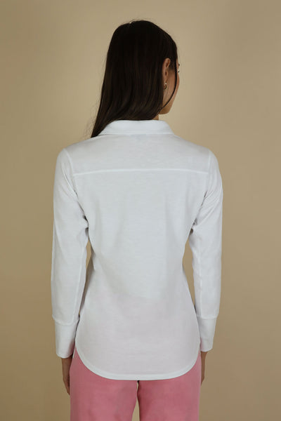 NO2MORO Izzy Cotton Shirt, White